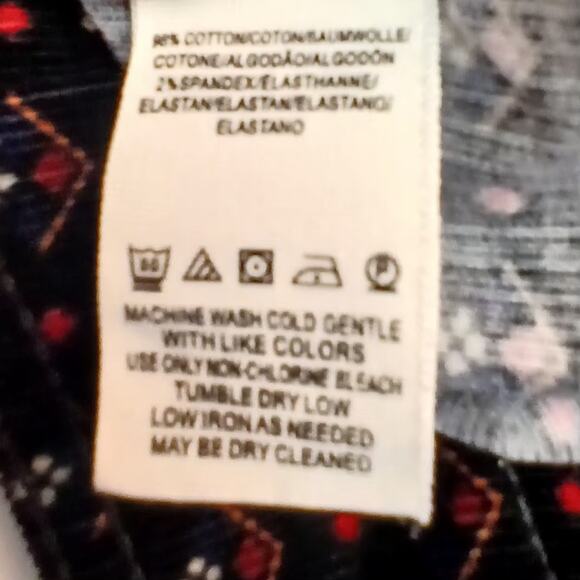 Free People We The Free Size 29 (6-8) Joani Corduroy Mini Skirt In Black - Picture 7 of 7